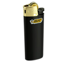 Zapalovač BIC Slom mini black/gold