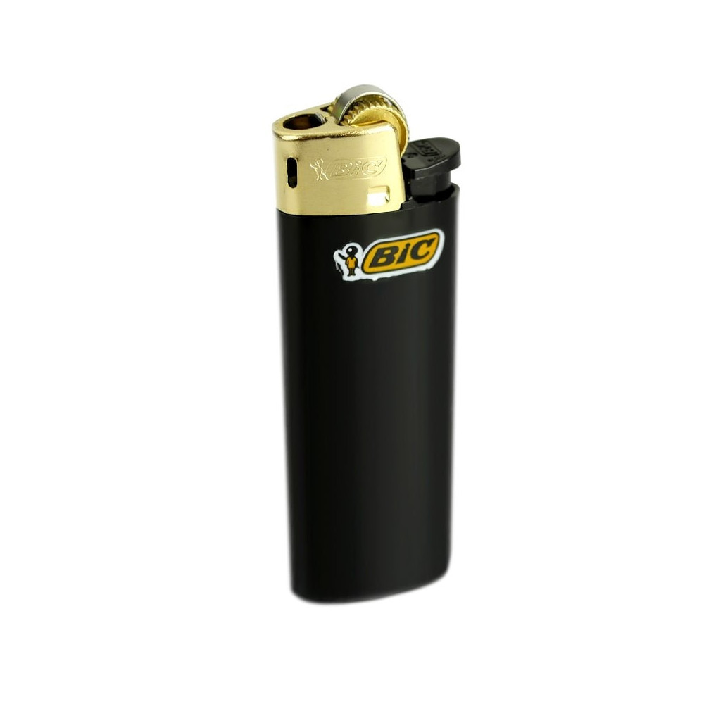 Zapalovač BIC Slom mini black/gold