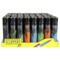 Zapalovač CLIPPER tryskový Jet Dark Nebula