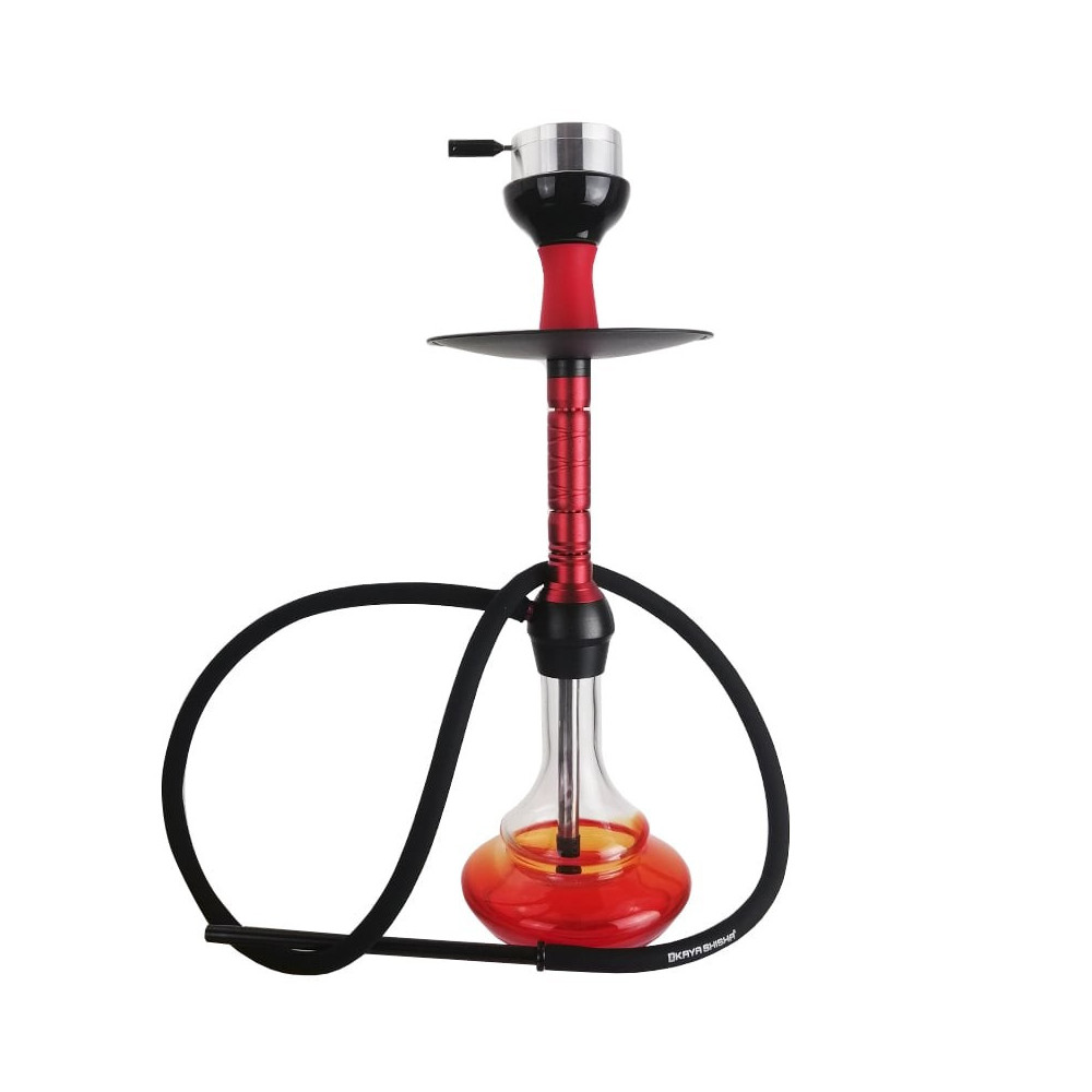 Vodní dýmka Kaya ELOX ECO Bullseye 62 cm - červená