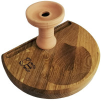 Dřevěná podložka pro přípravu tabáku do korunky KAYA I.