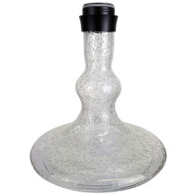 Vodní dýmka KAYA ELOX Carbonia - clear glow in dark 58cm