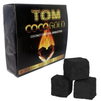 Uhlí Tom Coco Gold 9 kusů / 9 kostek