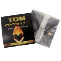 Uhlí Tom Coco Gold 9 kusů / 9 kostek