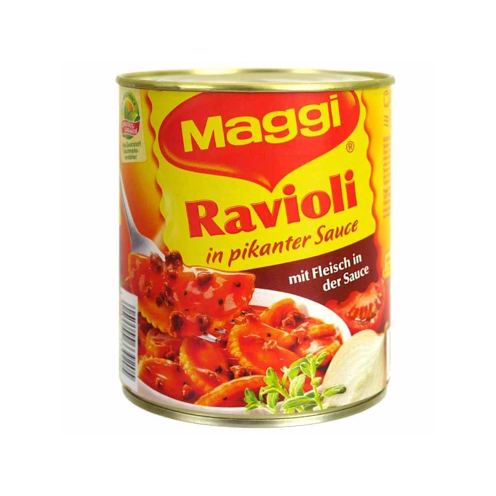 Dreambox skrývačka konzerva Ravioli 12 cm - pohled zepředu