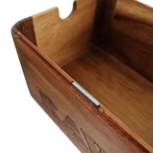 Tác a dřevěná krabička RAW - Roll Tray RAW Cache box
