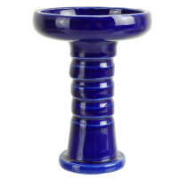 Korunka na vodní dýmku Kaya Cascade blue - pohled zepředu