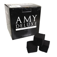 Kokosové uhlí - Uhlíky do vodní dýmky Amy Gold 1kg