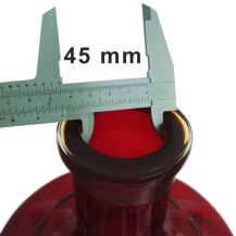 Vodní dýmka Unio Shisha 55 cm Black - Red