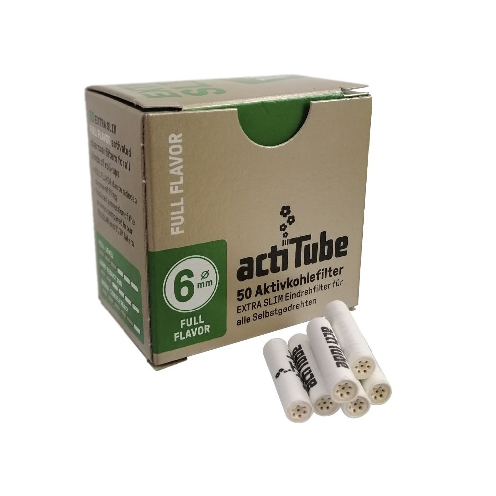 Uhlíkové filtry ActiTube slim 50 ks (6mm)