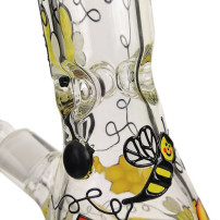 Skleněné bongo Honey Bee Beaker Grace Glass 32cm