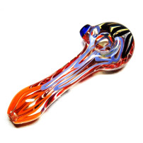 Šlukovka Pyrex Rainbow | Skleněná dýmka