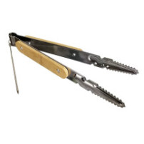 Kleště na uhlíky do vodní dýmky - Velké Wood Grip 21,5 cm