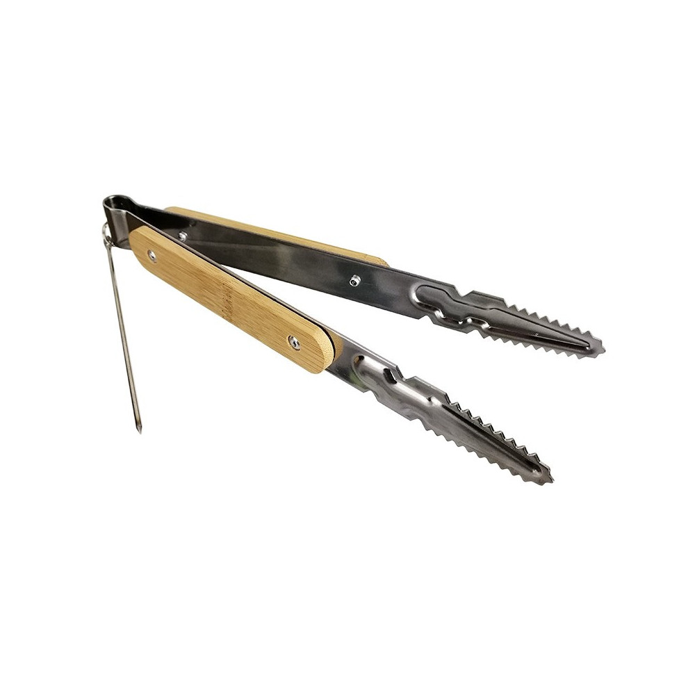 Kleště na uhlíky do vodní dýmky - Velké Wood Grip 21,5 cm
