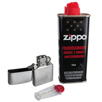 Set ZIPPO zapalovač chrom