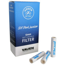 Dýmkové filtry uhlíkové Vauen 6 mm - 30 ks