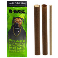Konopné blunty G-Rollz Grape - balení a jeho obsah