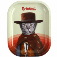 Roll Tray Tácek Western Cat 14x18 cm - pohled svrchu