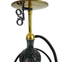 Vodní dýmka Amy Deluxe Joy S Gold - černá 60 cm