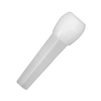 Hygienický náustek na vodní dýmku plast (100Ks) zasouvací bílý