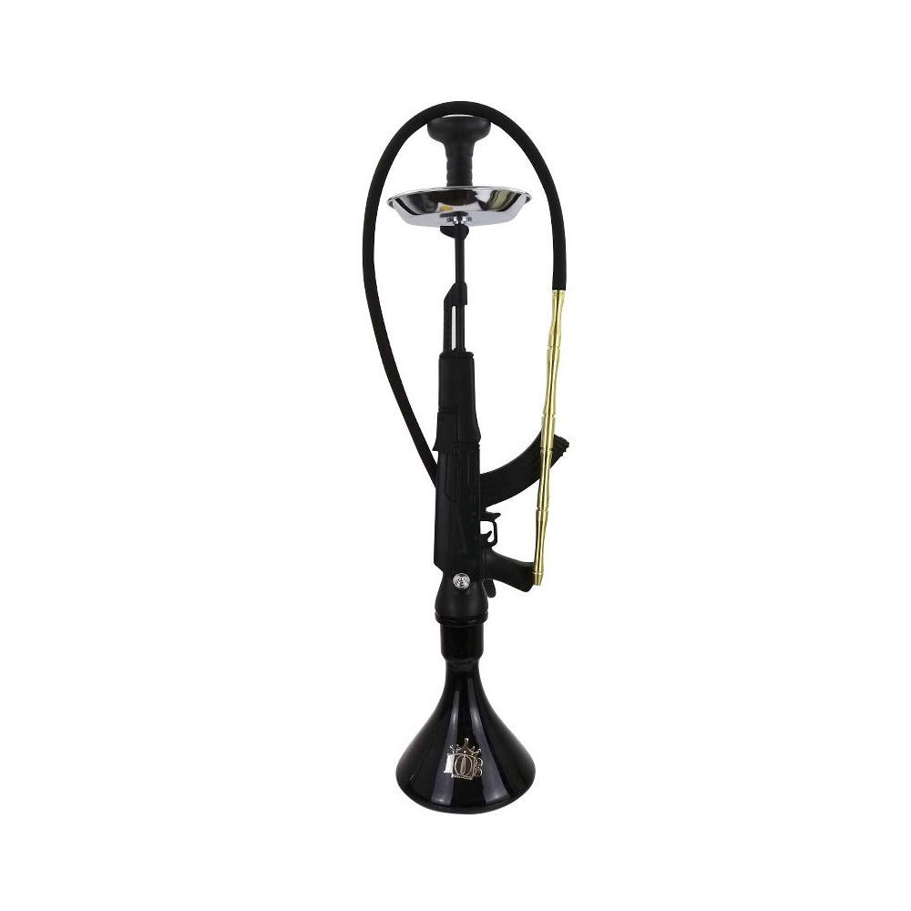 Vodní dýmka MOB Kalashnikov - černá 87 cm