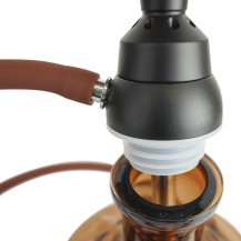 Vodní dýmka Unio Shisha 55 cm Black - brown