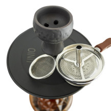 Vodní dýmka Unio Shisha 55 cm Black - brown