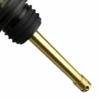 Vodní dýmka Kaya Shisha - Clear Brass Plug in Gold 52 cm