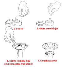 Pasta do vodní dýmky True Cloudz - Wild Berries
