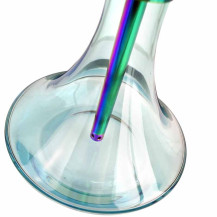 Vodní dýmka Kaya Shisha - Inox Giza Rainbow 57 cm