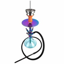 Vodní dýmka Kaya Shisha - Inox Giza Rainbow 57 cm