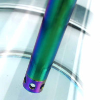 Vodní dýmka Kaya Shisha - Inox Giza Rainbow 57 cm