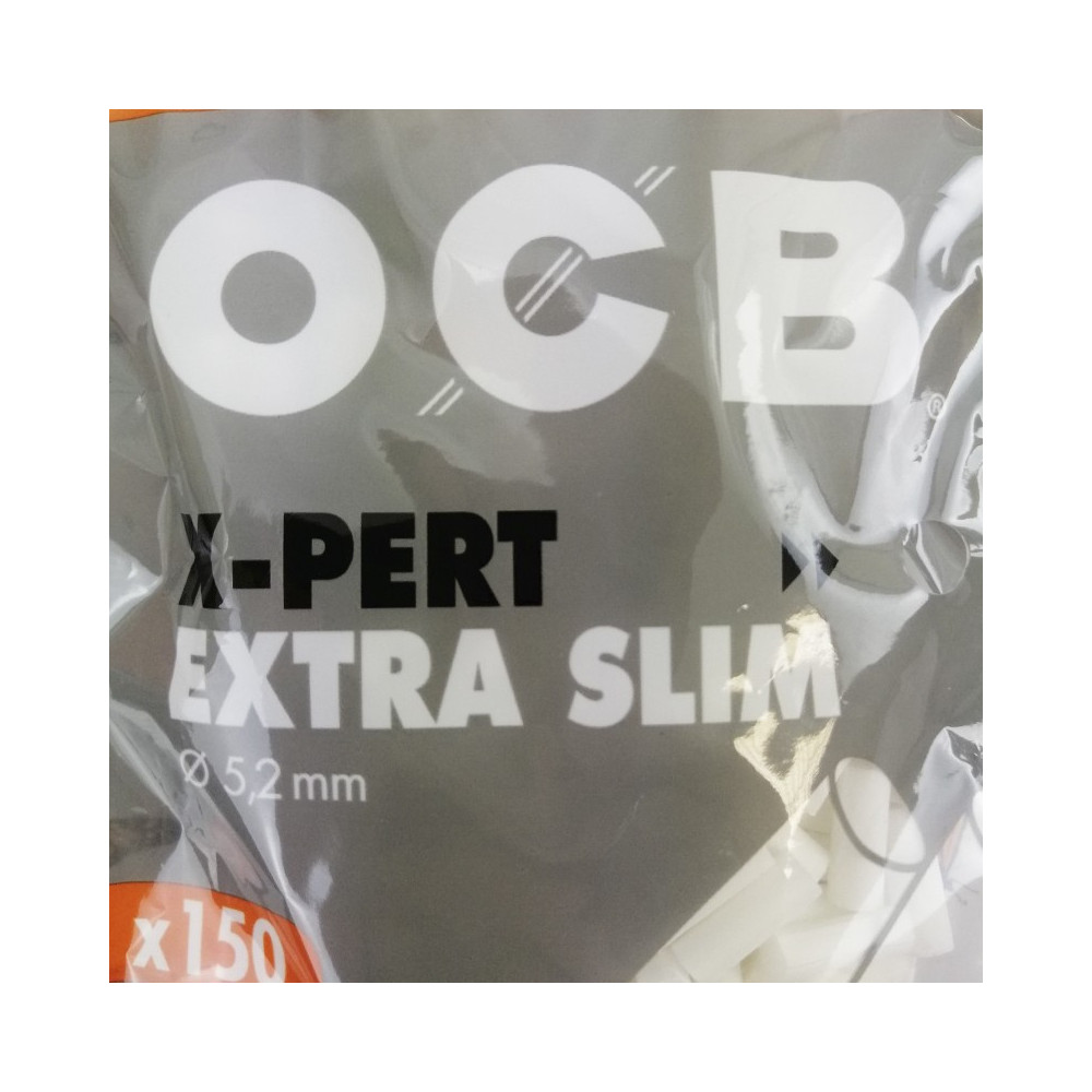 Cigaretové filtry OCB Extra Slim X-PERT 5,2mm - 150ks