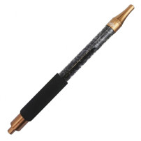 Chladivý náustek na silikonovou hadici ICE - black/gold