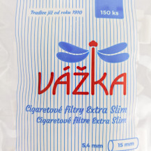 Cigaretové filtry Vážka Extra Slim 5,4mm - 150 ks