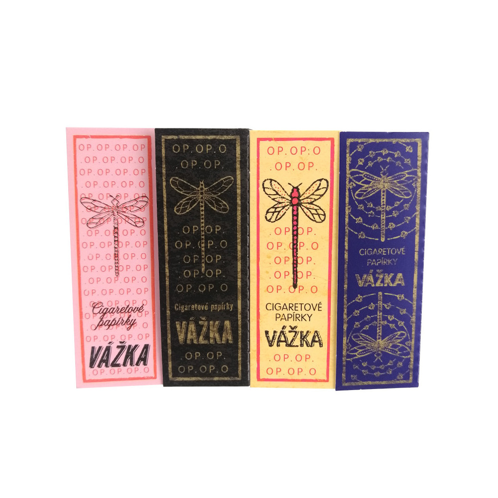 Cigaretové papírky Vážka Klasik / Regular / Single Wide - Retro