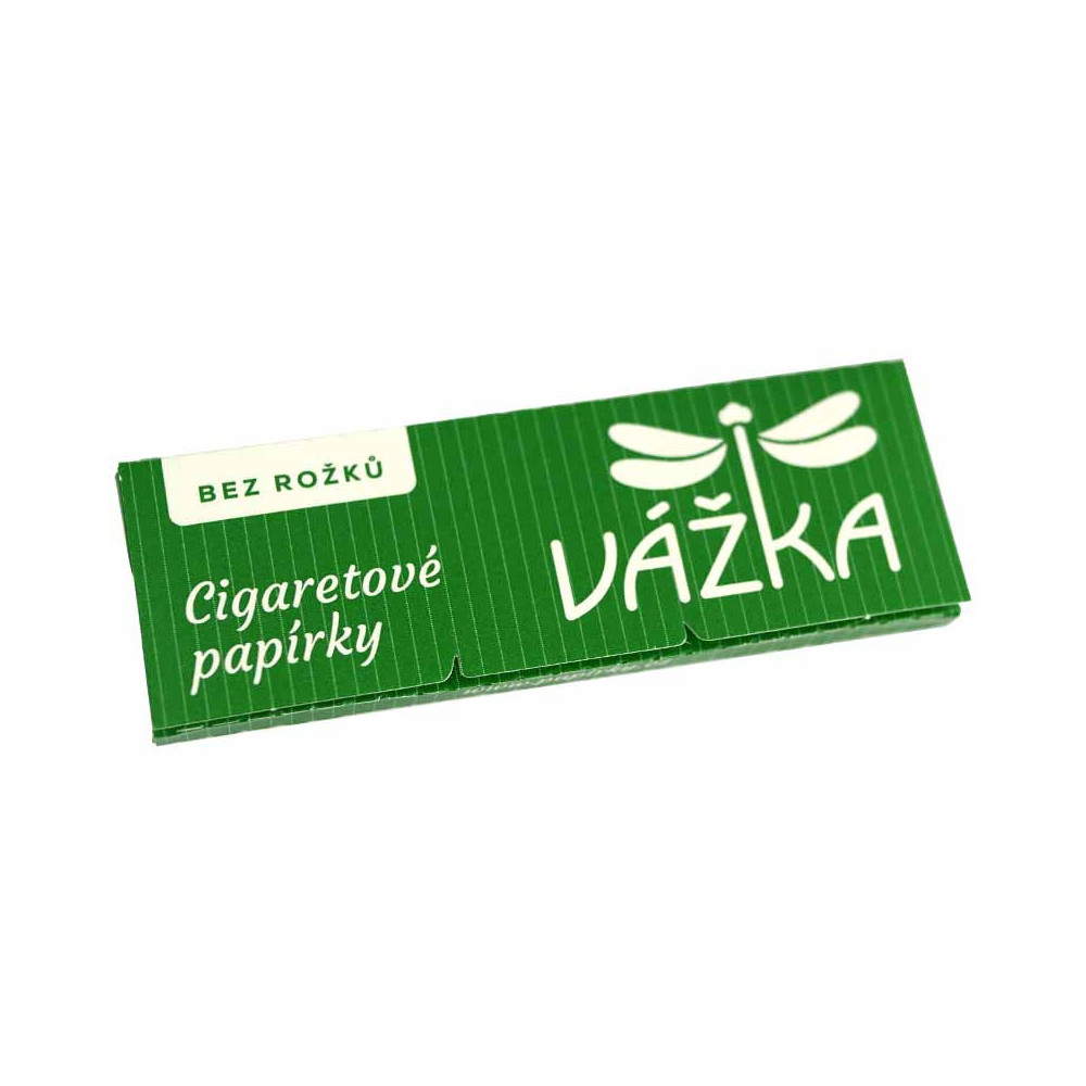 Cigaretové papírky Vážka bez rohlíků - zavřený booklet