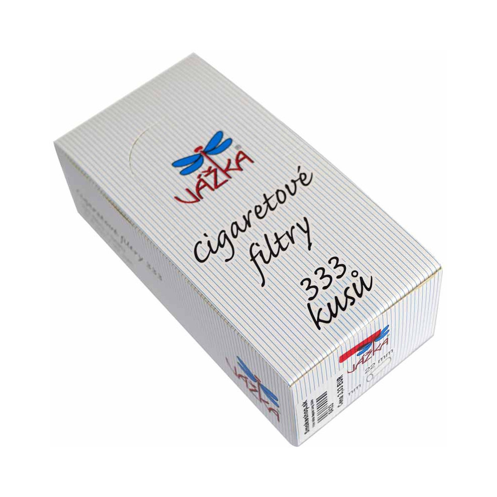 Cigaretové filtry Vážka Regular Long 333 ks - zavřené balení