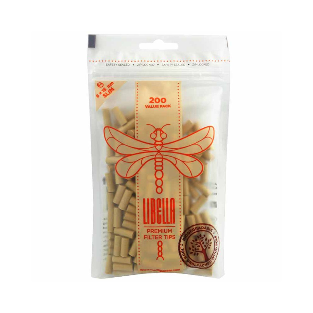 Cigaretové filtry Libella Slim 200 ks