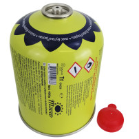 pohled svrchu na produkt - Plynová bombička UKP02007 na závit 450 g 7/16 - kartuše do žhaviče