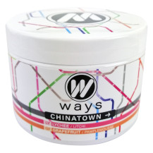 WAYS 200g tabamel - Beznikotinová náhrada (Celulóza bez nikotinu do vodní dýmky) - Chinatown (liči, červený grep)