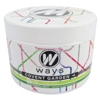 WAYS 200g tabamel - Beznikotinová náhrada (Celulóza bez nikotinu do vodní dýmky) - Covent Garden (limeta, marocká máta)