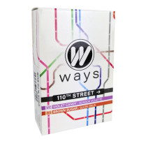 WAYS 50g tabamel - Beznikotinová náhrada (Celulóza bez nikotinu do vodní dýmky) - 110th Street (bonbony Violettes, hnědý cukr)