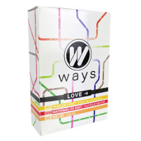 WAYS 50g tabamel - Beznikotinová náhrada (Celulóza bez nikotinu do vodní dýmky) - L66 (meloun, marakuja, máta)