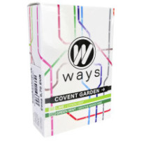 WAYS 50g tabamel - Beznikotinová náhrada (Celulóza bez nikotinu do vodní dýmky) - Covent Garden (limeta, marocká máta)