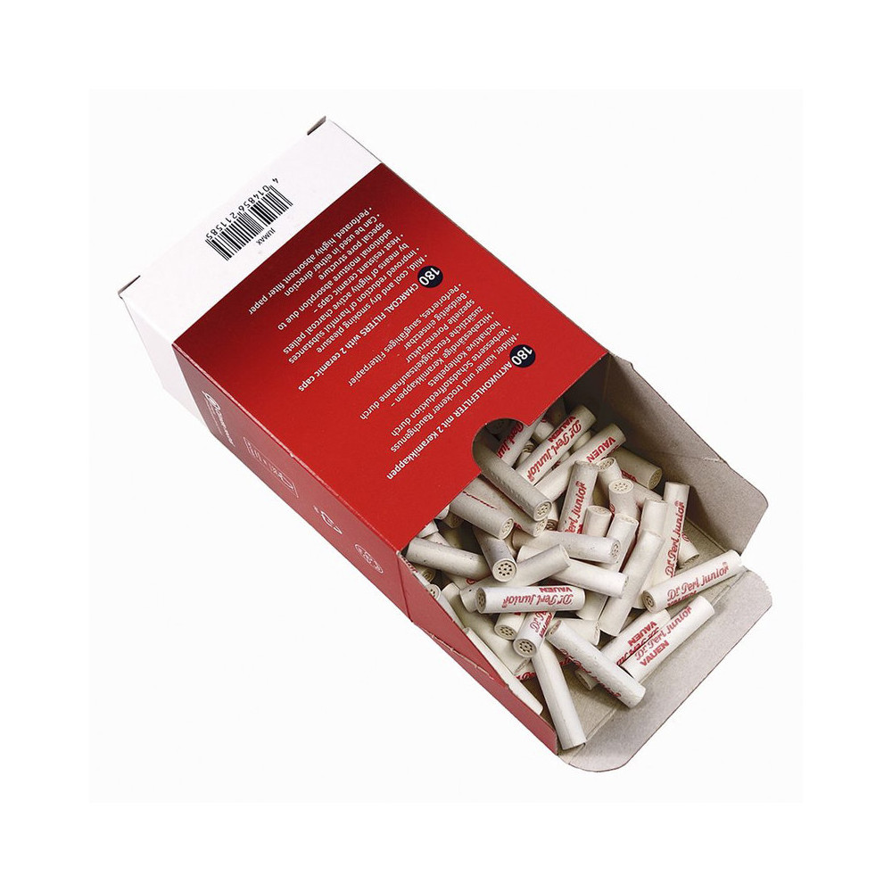 Dýmkové Filtry Uhlíkové VAUEN Jumax 9mm - 180 ks
