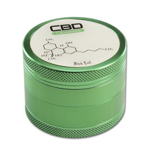 Grinder drtička CBD vzorec od Black Leaf 4 dílná