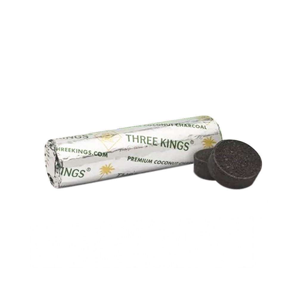 Přírodní uhlíky Three Kings - kokosové