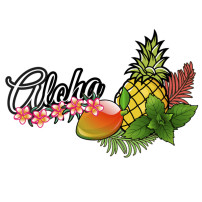 Příchuť do vodní dýmky bez nikotinu - Grand Paris - Aloha (ananas, mango, máta) 200g