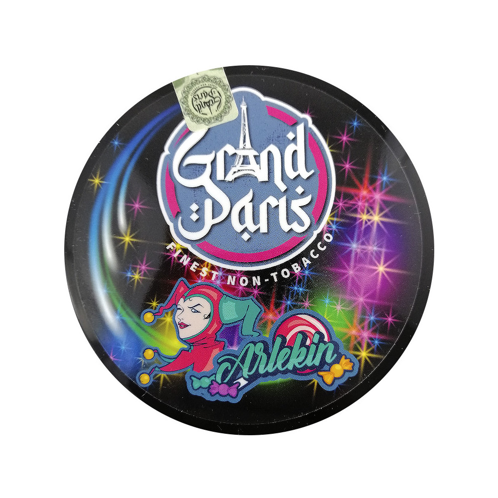 Příchuť do vodní dýmky bez nikotinu - Grand Paris - Arlekin (větrové bonbóny) 200g